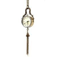 Reloj De Bolsillo Retro Con Cuerda De Ganchillo Cadena De Collar Para Suéter Joyería Regalos Movimiento De Cuarzo Numerales Romanos - details 2