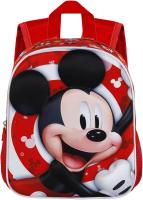 Mochila 3D Pequeña Twirl Mickey Mouse Disney Color Rojo. Tamaño 31x26x11cm. KARACTERMANIA - details 2