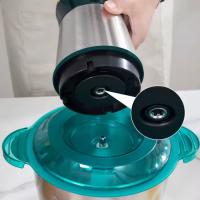 Swiss Line  Picadora Eléctrica - Bol Acero Inoxidable + Bol de vidrio 3 Litros/ 1200w 2 velocidades. Accesorios variados. Pica todo tipo de alimentos. Procesador de alimentos frutas, verduras y carnes. - details 5