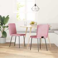 vidaXL Sillas de comedor 2 unidades terciopelo en color Verde claro/Marrón/Azul y más | cómodas modernas ergonómicas para comedor cocina salón hogar - details 7