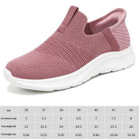 Zapatos De Caminar Para Mujer Ortopédicos Transpirables Ligeros Para Correr Casual Deportivas Slip-On EVA Suave Para Exteriores - details 9