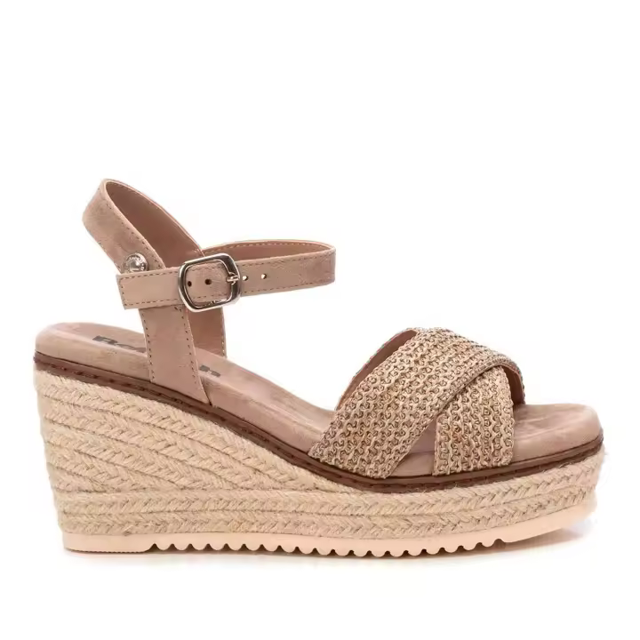Cuñas de Esparto Refresh Md172650 para mujer en color beige - 1