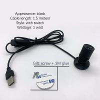 Proyectora LED USB 3W DC5V Para Joyería Armario Exhibición Countertop Luz Spot Mini Montaje En Superficie Techo Con Interruptor - details 10