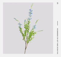 Plantas Artificiales De Hierba De Sal Verde De 85CM Para Decoración De Hogar Boda Fotografía Props Estilo Pastoral - details 16
