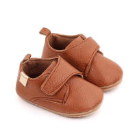 Zapatillas De Cuero Para Bebé Recién Nacido Niño Y Niña Antideslizantes Primera Caminata Infantil Moccasins Con Suela De Goma Clásica Para Andar - details 2