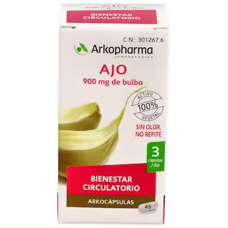 Arkopharma Arkocápsulas Ajo, 48 Cápsulas - 1
