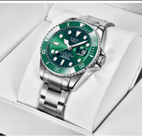 Reloj De Pulsera De Lujo LIGE Para Hombres Resistente Al Agua 30m Luminoso Con Fecha Cuarzo Estilo Casual Y Negocio Reloj Para Hombre - details 5
