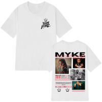 Camiseta Gráfica Rapper Myke Towers Para Hombres Y Mujeres Moda Hip Hop Sobredimensionada Algodón Transpirable Y Ligera Camiseta De Calle Casual Para Todas Las Estaciones - details 4