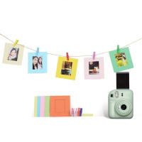 Bolsa de Cámara de Cuero con 7 Partes para Fujifilm Instax Mini 12 Funda de Protección de 64 Bolsillos con Marco de Foto, Espejo de Auto-retro, Filtros de Lente - details 6