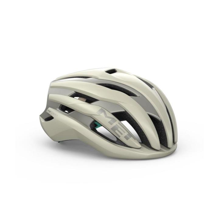 Met Casco Trenta Mips Gris/Beige Mate Brillo 52-56  MET   de ciclismo para bicicleta