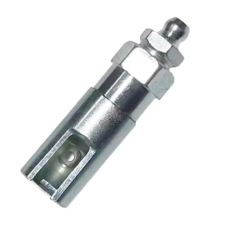Adaptador De Grasa De 90 Grados Conector De Lubricante Accesorio De Punta De Grasa De Metal Duradero Con Hilo 1/8" NPT - 1