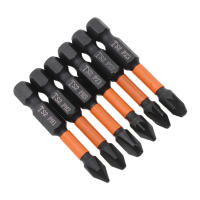 Juego De 6 Piezas De Puntas De Encendedor Magnéticas PH1 PH2 PH3 PZ1 PZ2 PZ3 Con Portabrocas Hexagonal Para Herramientas Manuales - details 14