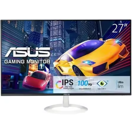 Monitor Gaming Asus VZ27EHF-W 27"/ Full HD/ 1ms/ 100Hz/ IPS/ Blanco - 1