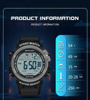Reloj Deportivo De Lujo SANDA Para Hombre Estilo G Muestra Militar Impermeable Con Pantalla LED Digital Reloj Hombre Con Alarmas Calendario Y Cronógrafo - details 23