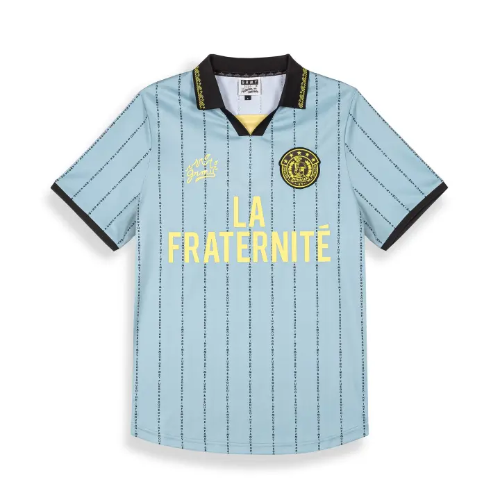 Grimey Camiseta Futbol Bruler Piller Blue - 1