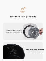 Olla arrocera eléctrica multicocina, olla antiadherente de 220V, Mini máquina de cocina para 1-3 personas, olla arrocera inteligente al vapor, cocina de 2L. - details 1