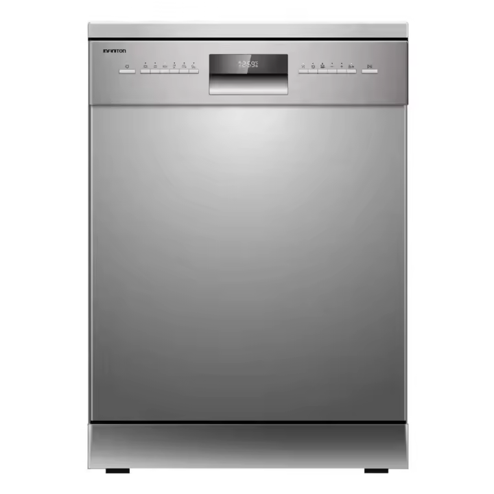 Lavavajillas Infiniton DIW-6225A3 14 servicios 6 programas tecnología Easy Play y pantalla LED E inox 59,8 cm - 1