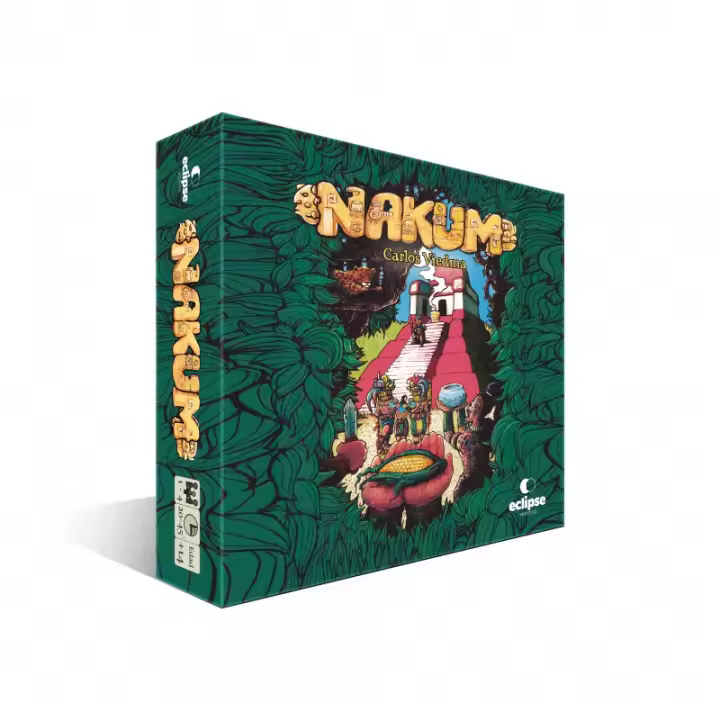 NAKUM de Draco Ideas - juego de mesa Eurogame familiar de 2-4 participantes - 1