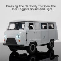 Modelo De Coche Escala 1:18 UAZ Viajero De Rusia Juguete De Aleación De Metal Simulación Con Sonido Y Luz Regalos Para Niños - details 3