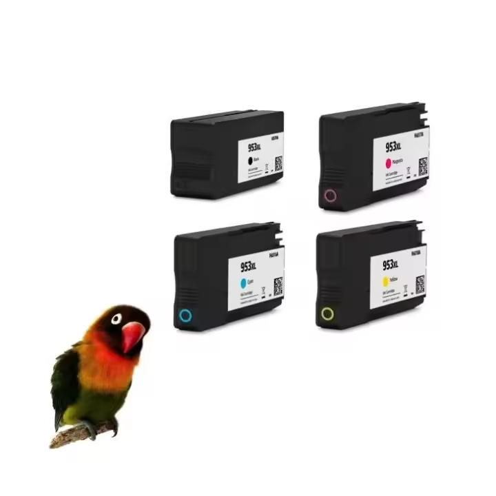 PACK 4 tintas COMPATIBLES con HP 957XL/ HP 953XL CHIP ANTI-ACTUALIZACIONES - 1