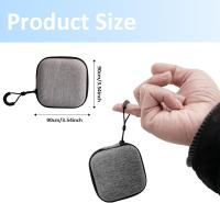 Funda portátil con Cremallera de EVA para auriculares - details 0