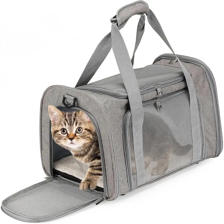 Transportín para mascotas, Transportín para gatos, Transportín para perros, Transportín tipo bolsa para gatos, Transportín de viaje para gatos, Transportín blando para gatos, Transportín de viaje para perros, Transportín de viaje para mascotas - 1