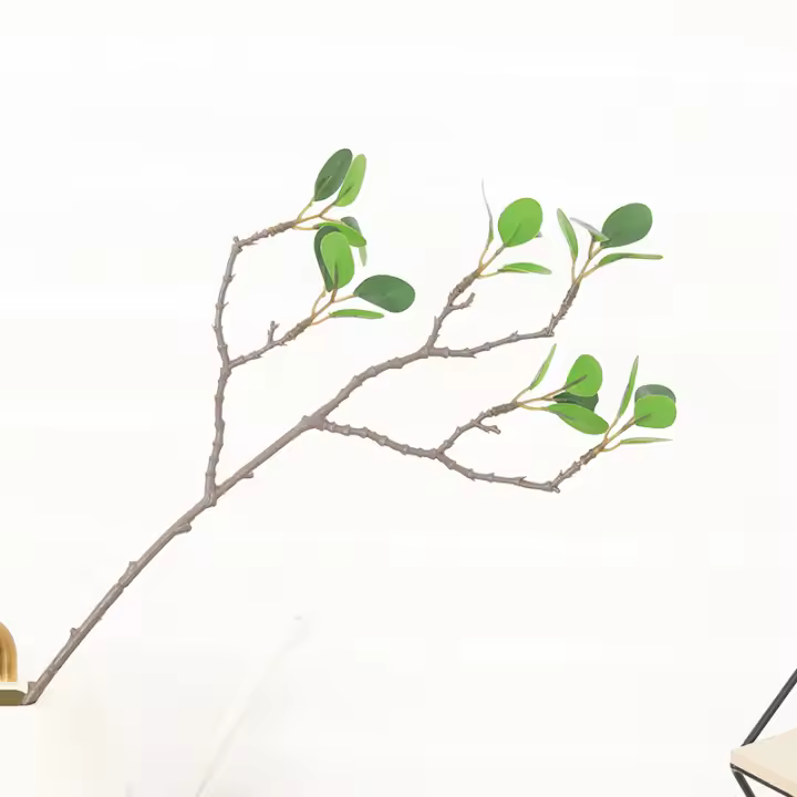 Arboleta De Planta Artificial Verde En Plástico Para Decoración De Navidad Y Bodas Disponible Para Adornos De Sala De Estar Accesorios De Fiesta - 1