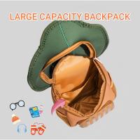 Mochila de piel sintética, minimochila, bonita, ligera, tipo hongo (verde) - details 4