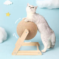Juguete Para Gatos Pelota De Ropa Sisal Para Mordeduras Y Arrastre Juego De Agarre Para Gatos Jovenes Y Adultos Muebles Resistentes Al Desgaste - details 5