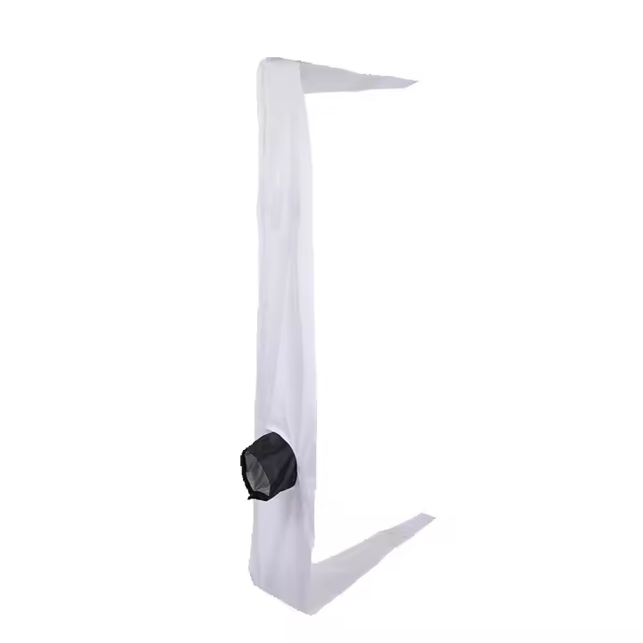 Sella De Ventana Impermeable Para Aire acondicionado Portátil Ventanas Inclinadas Y Ásperas Instalación Fácil Tela Ajustable Para Bafle - 1