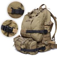 4pcs MOLLE Accesorio Para Mochila De Exterior Correa De Nylon 1000D Con Clip Accesorio Para Mochila Unisex - details 0