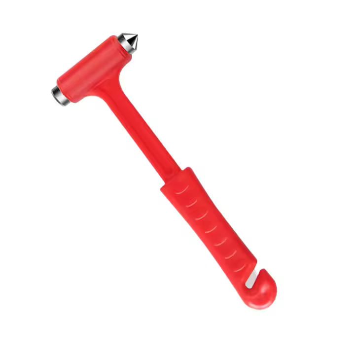 Martillo De Emergencia Para Ventanas De Coche Camiones Y Autobuses Rompe Vidrio Y Cortador De Cinturones De Seguridad Herramientas De Rescate En Ruta - 1