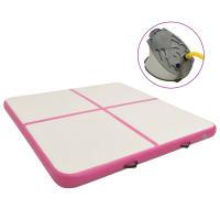 vidaXL Esterilla Inflable de Gimnasia con Bomba PVC 200x200x10 cm Estera Color Azul,  Rosa,  Verde y mas - details 1