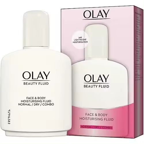 Olay Classic Beauty Fluid Moisturiser Regular 100 ml Bottle - 1
