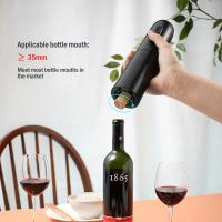 Abreventanas Eléctrico Recargable Con Base De Carga Herramientas De Vino Eco-amigable Acero Inoxidable Productos De La Cocina - details 6