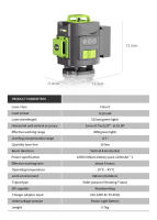 4D 16 Lines Laser Level Green Line SelfLeveling 360 Degree Horizontal And Vertical Green Beam Super Powerful Laser Levels - details 11