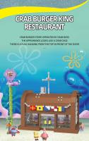 Bloques De Construcción SpongeBob SquarePants Serie Krusty Krab Casa De Piña Estatua De Piedra Modelo Para Decoración De Escritorio Juguetes Educativos Para Niños Regalos - details 9