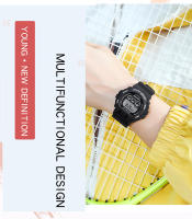 Reloj Deportivo Militar SANDA G Style Para Hombre Y Mujer Pantalla Digital LED Reloj Luminoso Resistente Al Agua Con Luz Trasera Y Alarmas - details 16