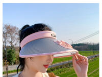 Sombrero De Verano Para Mujer 2024 Protección Solar Anti UV Sombrilla De Playa Sombrero De Paja Eléctrico Para Exterior - details 18