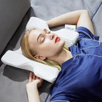 Almohada Ortopédica En Forma De U De Memoria Para El Sueño Almohada Para Mano Hueca Para Dormir De Lado Viajes 100% Algodón - details 0