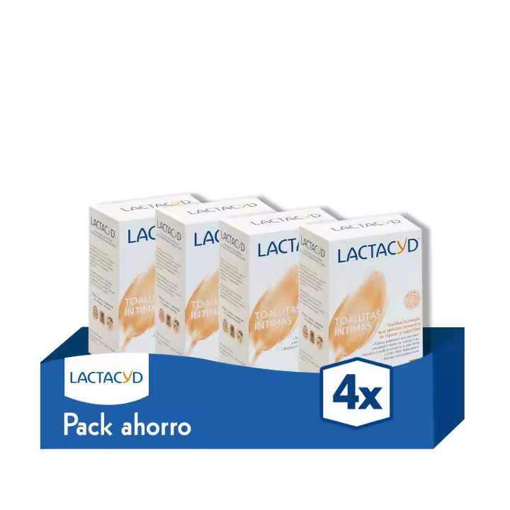 Lactacyd Intimo Toallitas humedas 10 uds - pack x4 - 1