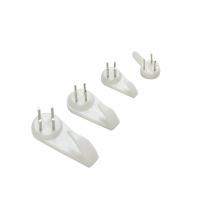 Gancho Invisible Para Pared Blanco 20pcs Plástico Para Colgar Fotografías Cuadros Y Espejos Sin Dañar La Pintura Del Techo - details 9