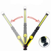 Lámpara De Trabajo LED COB Recargable Con Luz 360° Rotativa Y Plegable Super Brillante Para Reparación De Coches Luz Portátil Con Batería Incluida - details 5