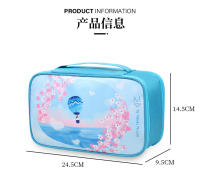 Bolsa de viaje para guardar calcetines y ropa interior, estilo pintura al óleo, con dibujos animados, portátil, para guardar ropa interior y sujetadores. - details 9