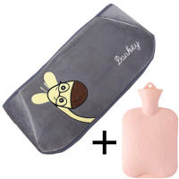 Set De 2 Fundas Para Botella De Agua Caliente De Terciopelo Para Menstruación Y Calentador De Manos Invierno Cubierta De Cintura Con Correa Para Hombres - details 24
