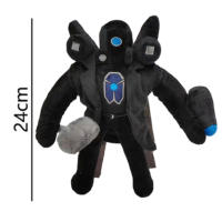Muñeco De Peluche Skibidi Toilet Titan Camcordeman Juguete Cámara Soft Para Baño Con Música Y Letras De Yeah Yeah Yeah - details 38