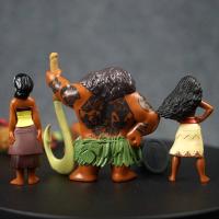 Figura De Acción Moana Maui Chief Tala Juguete Coleccionable PVC Decoración De Escritorio Regalo Para Niños Escala 1/12 - details 4