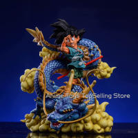 Figura De Acción Dragon Ball Z 16cm Shenron Goku 30 Aniversario Colección PVC Juguete Modelo Para Regalos Para Adultos - details 0