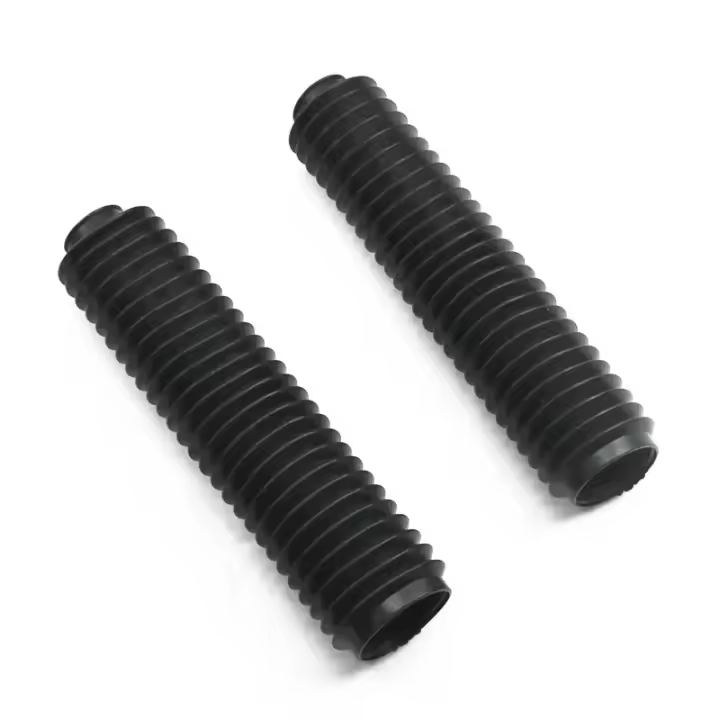 Cubierta De Guante De Polvo Para Manillar De Motocross 40mm Material De Goma Negro Compatible Con Bicicletas De Tierra - 1