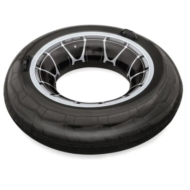 Bestway, Flotador neumático Infantil, Flotador Hinchable Rueda, High Velocity Tire Tube, diámetro 119 cm - 1